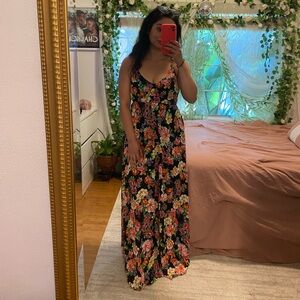 Maxi floral dress